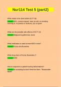 Nur114 Test 5 &sol; Nutrition 114 Test 5 &vert; Questions with Complete Solutions- Version 2&period;