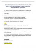 ATI PN CMS FUNDAMENTALS PROCTORED EXAM LATEST UPDATE 2024 QUESTIONS AND CORRECT ANSWERS WITH RATIONALES GRADED A&plus;