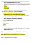NURSING 2230  - MH Final Study guide. (questions and answers)