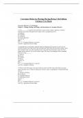 Test Bank for Consumer Behavior Buying Having Being 13th Edition Solomon &sol; All Chapter 1 - 14 Updated