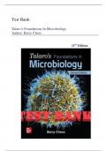 Test bank for Talaro&rsquo;s Foundations in Microbiology 11th Edition &lpar; Barry Chess&comma; 2024&rpar; Newest Edition 