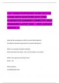 CALT EXAM STUDYGUIDE EXAM &lpar;ACTUAL EXAM&rpar; WITH QUESTIONS WITH VERY ELABORATED ANSWERS CORRECTRY WELL ORGANIZED LATEST 2024 &ndash; 2025 ALREADY GRADED A&plus;       