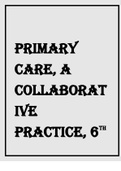 Primary Care, A Collaborative Practice, 6th Edition Buttaro test bank