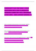 COMMUNITY NUR 206 EXAM 1 EXAM QUESTIONS WITH VERY ELABORATED ANSWERS CORRECTRY WELL ORGANIZED LATEST 2024 &ndash; 2025 ALREADY GRADED A&plus;   