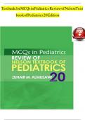 TEST BANK FOR NELSON PEDIATRICS REVIEW&lpar;MCQS&rpar; 19 EDITION
