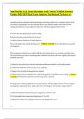 Ngn Hesi Rn Exit Exam Questions And Correct Verified Answers Update 2024&sol;2025 Best Exam Solution Top Ranked To Score A&plus;