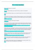 ITE 115 Quiz Questions &vert; Answered with complete solutions