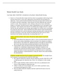 NURSING 16-55 Mental Health Case Studies