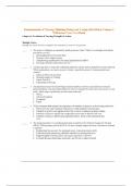 Fundamentals of Nursing Thinking Doing and Caring 4th Edition Volume 2 Wilkinson Treas Test Bank &vert; Chapter 1 - 46 Updated Guide