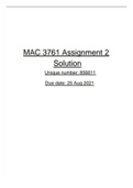 MAC3761 ASSIGNMENT 2 2021 (100% pass guaranteed)