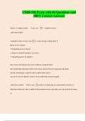 CMIS 526 Exam with 60 Questions And 100&percnt; Correct Answers