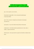 CMIS 526 Chapter 6 Stacy with questions and 100&percnt; Correct answers