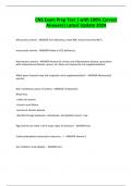 CNS Exam Prep Test &vert; with 100&percnt; Correct Answers&vert; Latest Update 2024
