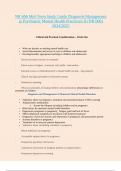 NR 606 Mid-Term Study Guide Diagnosis Management in Psychiatric Mental Health Practicum II &lpar;NR 606&rpar; 2024&sol;2025
