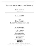 Calculus: Early Transcendentals 3rd Edition by William Briggs, Lyle Cochran Bernard Gillett Eric Schulz - |Instructors Manual|Test bank reviewed/Updated for 2021