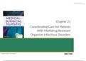 Coordinating Care for Patients With Multidrug-Resistant Organism Infectious Disorders-Chapter 21