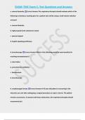 EXAM&colon; TMC Exam C&semi; Test Questions and Answers   