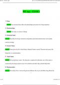 NR293&sol; NR 293 Pharmacology for Nursing Exam 1 2024 Actual Questions with Verified Answers&comma; 100&percnt; Guarantee Pass