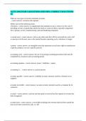 ACTG 244 EXAM 1 QUESTIONS AND 100&percnt; CORRECT SOLUTIONS A&plus;