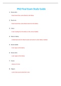 NUR 2571 &sol; NUR2571 Final Exam&colon; Professional Nursing II Final Exam &sol; PN2 Final Exam Study Guide &lpar;Latest 2021&sol;2022&rpar; Rasmussen 