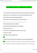QuickBooks Online Certification Section 2 2024 Actual Questions with Verified Answers&comma; 100&percnt; Guarantee Pass