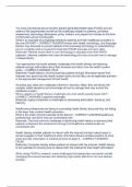 COMPLETE EXAM WITH CORRECT  ANSWER D220 WGU SECTION 2