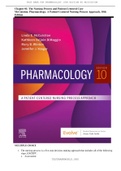 Exam &lpar;elaborations&rpar; McCuistion&colon; Pharmacology&colon; A Patient-Centered Nursing Process Approach&comma; 10th Edition&period; 
