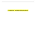 NUR 2032 - ATI Funds Assessment Proctor (2018).