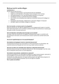 Samenvatting/aantekeningen werkcolleges bestuursrecht