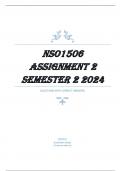 NSO1506 Assignment 2 Semester 2 2024&period;