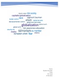 CEP 2500 words essay on Terrorism