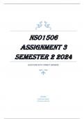NSO1506 Assignment 3 Semester 2 2024&period;