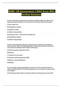 NURS 100 Bundled Exams With Verified Solutions