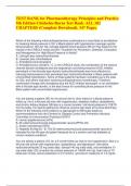 TEST BANK for Pharmacotherapy Principles and Practice 5th Edition Chisholm-Burns Test Bank&period; ALL 102 CHAPTERS &lpar;Complete Download&rpar;&period; 347 Pages&period;