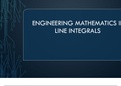 Lecture on Line Integrals 
