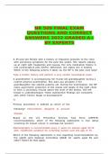 NR 509 FINAL EXAM QUESTIONS AND CORRECT ANSWERS 2022 GRADED A&plus; BY EXPERTS