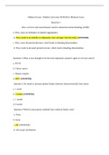 NURS 6551 Midterm Exam Question and Answers 