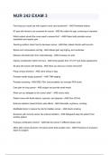 NUR 242 EXAM 3 2024&sol;2025 Questions With Completed & Verified Solutions&period;