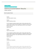 GABRIEL MARTINEZ ShadowHealth Asthma Exacerbation Results.