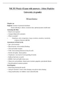 NR 351 Week 4 Exam with answers -  NURSING Johns Hopkins University &lpar;A grade&rpar;
