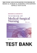 test bank brunner-suddarths-textbook-medical-surgical-nursing-14th-hinkle