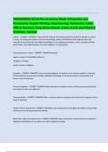 &lpar;ANSWERED&rpar; SCCJA Pre-Academy Block 3-Prejudice and Personality&comma; Report Writing&comma; Interviewing&comma; Vulnerable Adult&comma; Officer Survival&comma; Drug Enforcement&comma; Crime Scene and Physical Evidence&comma; Hazmat