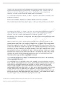 NR 443 WEEK 5 DISCUSSION&comma; DISASTER PREPAREDNESS