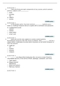 EMISS ISOL531 MIDTERM QUESTIONS AND ANSWERS (GRADED A)