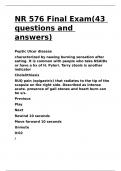 NR 576 Final Exam&lpar;43 questions and answers&rpar;&period;
