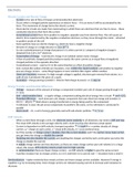 Summary  AS Physics - electricity 