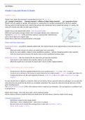 Summary  AS Physics - materials