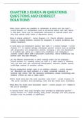 CHAPTER 1 CHECK-IN QUESTIONS QUESTIONS AND CORRECT SOLUTIONS