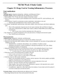 Exam (elaborations) NR 566 Week 4 Study Guide Chamberlain College Of Nursing (NR-566) 