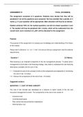 RSK4803 Assignment 01 Feedback|UNISA